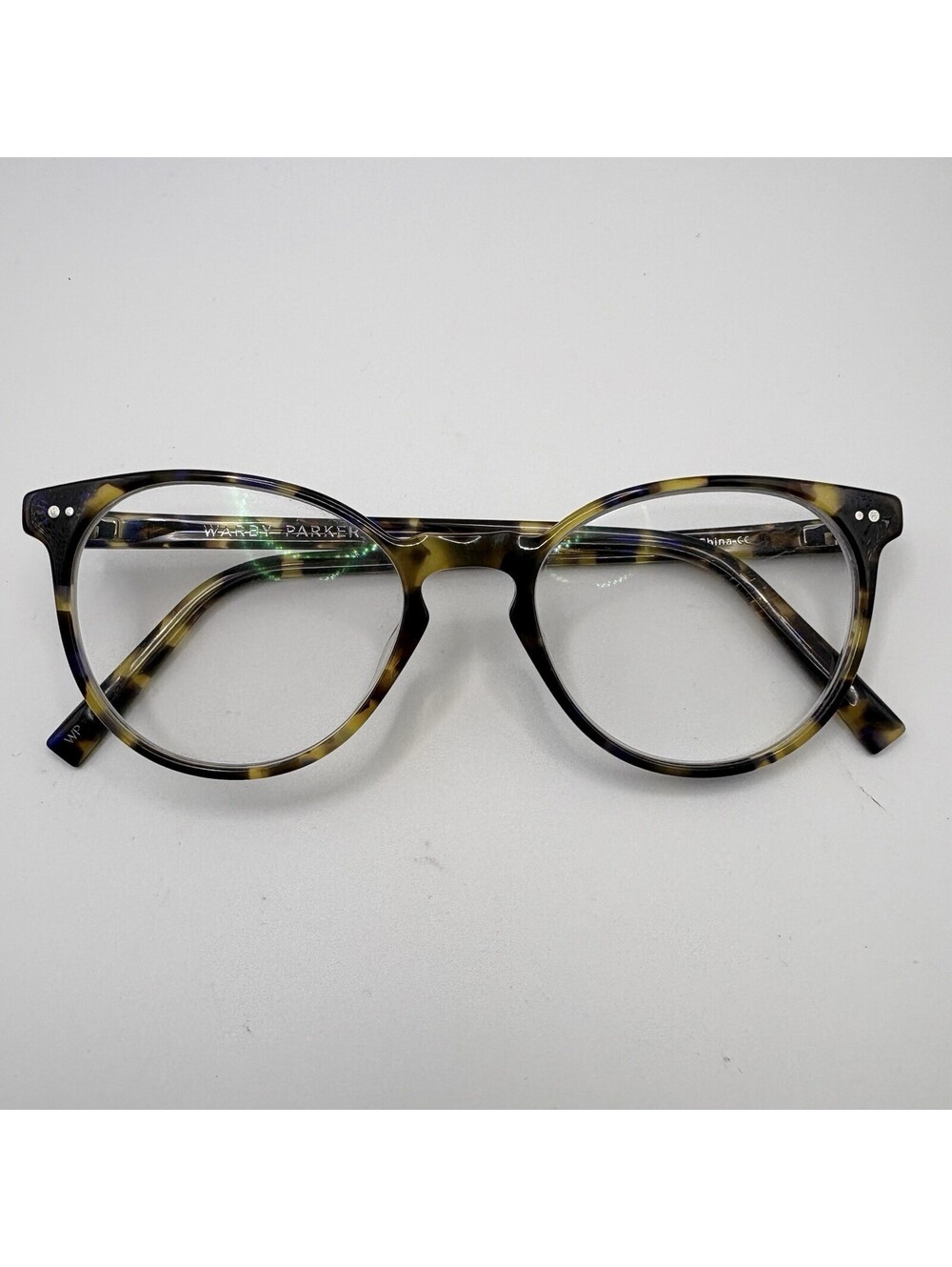 Warby Parker Blakeley M 252 Eyeglasses Tortoise Round 50-18-142 FRAMES ONLY